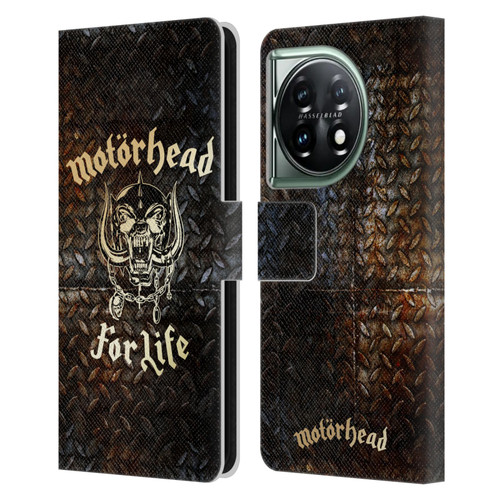 Motorhead Key Art For Life Leather Book Wallet Case Cover For OnePlus 11 5G