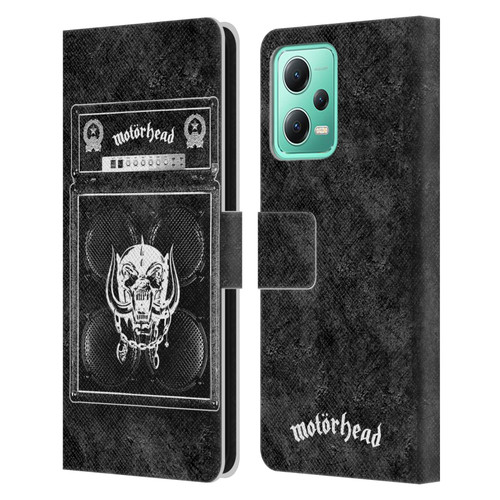 Motorhead Key Art Amp Stack Leather Book Wallet Case Cover For Xiaomi Redmi Note 12 5G