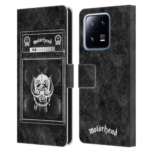 Motorhead Key Art Amp Stack Leather Book Wallet Case Cover For Xiaomi 13 Pro 5G