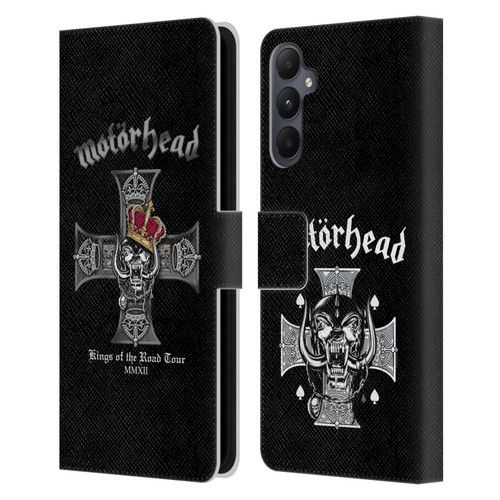 Motorhead Tours Kings Of The Road Leather Book Wallet Case Cover For Samsung Galaxy A05s
