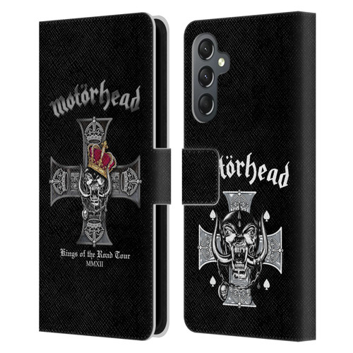 Motorhead Tours Kings Of The Road Leather Book Wallet Case Cover For Samsung Galaxy A25 5G