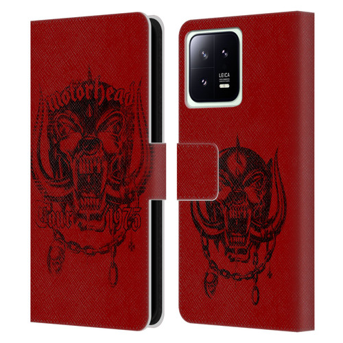 Motorhead Tours 1975 Leather Book Wallet Case Cover For Xiaomi 13 5G