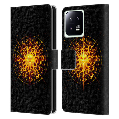 Christos Karapanos Mythical Art Helios Leather Book Wallet Case Cover For Xiaomi 13 5G