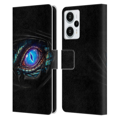 Christos Karapanos Mythical Dragon's Eye Leather Book Wallet Case Cover For Xiaomi Redmi Note 12T