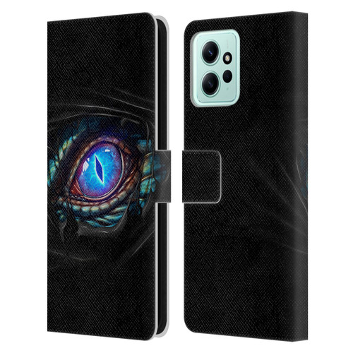 Christos Karapanos Mythical Dragon's Eye Leather Book Wallet Case Cover For Xiaomi Redmi 12