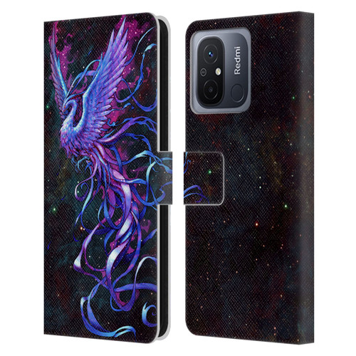 Christos Karapanos Mythical Phoenix Leather Book Wallet Case Cover For Xiaomi Redmi 12C