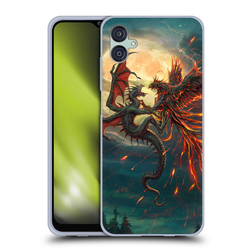 Christos Karapanos Key Art Against Soft Gel Case for Samsung Galaxy M04 5G / A04e