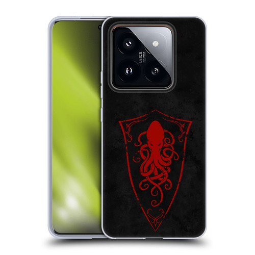 Christos Karapanos Key Art Octopus Shield Logo Soft Gel Case for Xiaomi 14 Pro