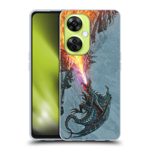 Christos Karapanos Mythical Art Power Of The Dragon Flame Soft Gel Case for OnePlus Nord CE 3 Lite 5G