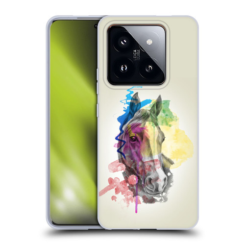 Mark Ashkenazi Animals Horse Soft Gel Case for Xiaomi 14 Pro