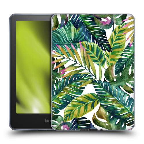 Mark Ashkenazi Banana Life Tropical Leaves Soft Gel Case for Amazon Kindle Paperwhite 5 (2021)