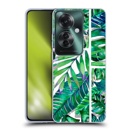 Mark Ashkenazi Banana Life Tropical Green Soft Gel Case for OPPO Reno11 F 5G / F25 Pro 5G