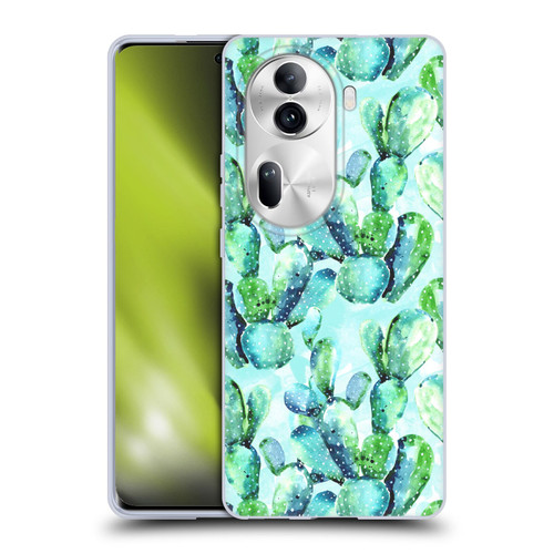 Mark Ashkenazi Banana Life Cactus Soft Gel Case for OPPO Reno11 Pro