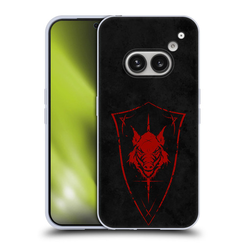 Christos Karapanos Shield Wild Boar Soft Gel Case for Nothing Phone (2a)