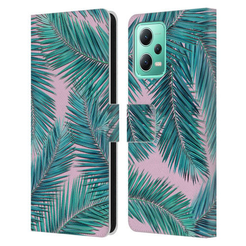 Mark Ashkenazi Banana Life Palm Tree Leather Book Wallet Case Cover For Xiaomi Redmi Note 12 5G