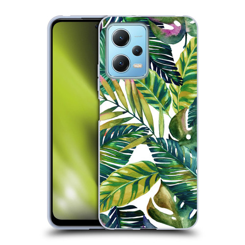 Mark Ashkenazi Banana Life Tropical Leaves Soft Gel Case for Xiaomi Redmi Note 12 5G