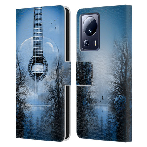 Mark Ashkenazi Music Mystic Night Leather Book Wallet Case Cover For Xiaomi 13 Lite 5G