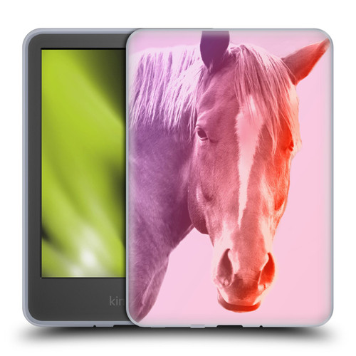 Mark Ashkenazi Pastel Potraits Horse Soft Gel Case for Amazon Kindle 11th Gen 6in 2022