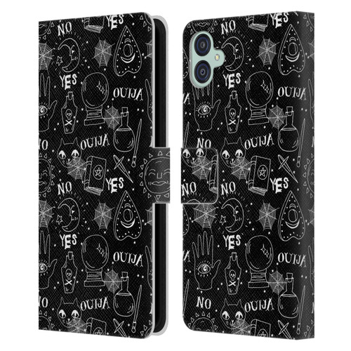 Andrea Lauren Design Assorted Witchcraft Leather Book Wallet Case Cover For Samsung Galaxy M04 5G / A04e