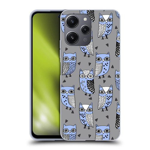Andrea Lauren Design Birds Owls Soft Gel Case for Xiaomi Redmi 12