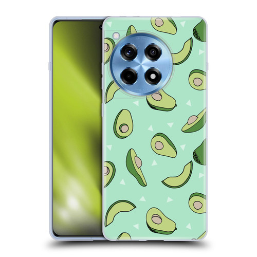 Andrea Lauren Design Food Pattern Avocado Soft Gel Case for OnePlus 12R