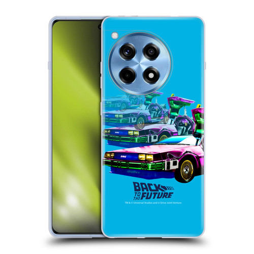 Back to the Future I Composed Art Time Machine Car Soft Gel Case for OnePlus 12R