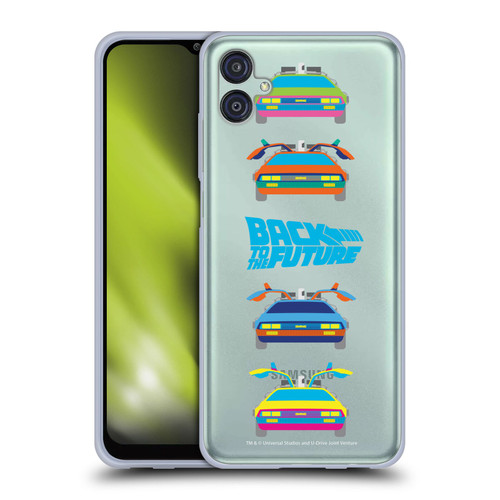 Back to the Future I Composed Art Time Machine Car 2 Soft Gel Case for Samsung Galaxy M04 5G / A04e