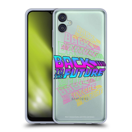 Back to the Future I Composed Art Logo Soft Gel Case for Samsung Galaxy M04 5G / A04e