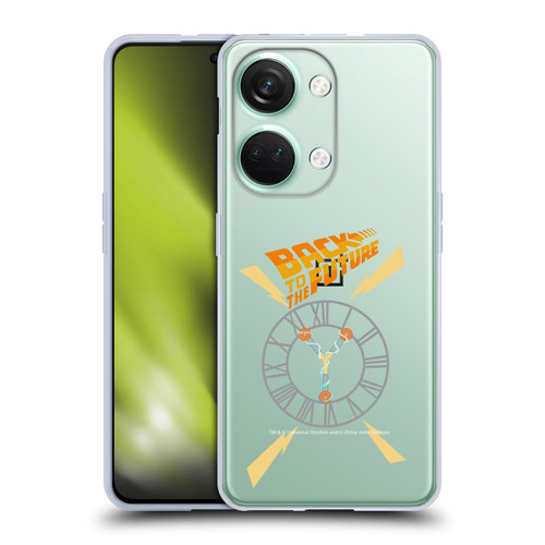 Back to the Future I Graphics Clock Tower Soft Gel Case for OnePlus Nord 3 5G
