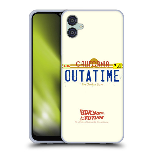 Back to the Future I Graphics Outatime Soft Gel Case for Samsung Galaxy M04 5G / A04e