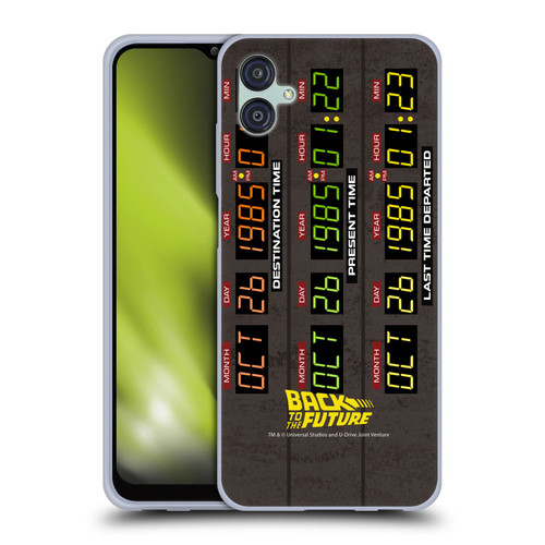 Back to the Future I Graphics Time Circuits Soft Gel Case for Samsung Galaxy M04 5G / A04e