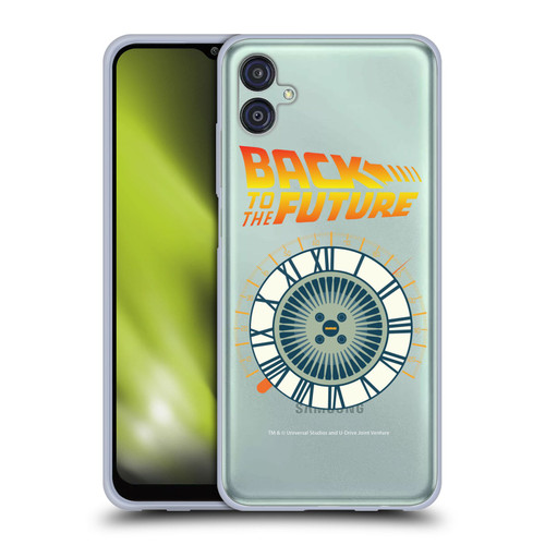 Back to the Future I Key Art Wheel Soft Gel Case for Samsung Galaxy M04 5G / A04e