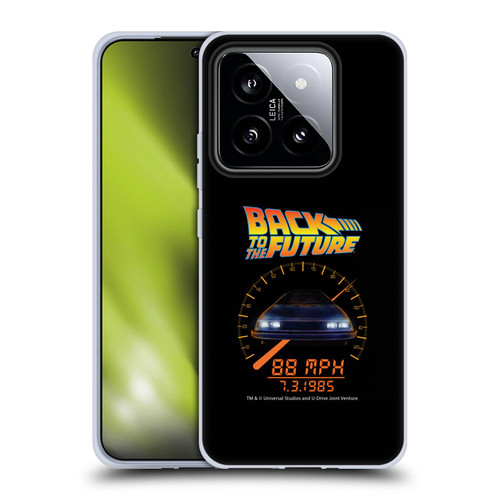 Back to the Future I Quotes Speed Soft Gel Case for Xiaomi 14