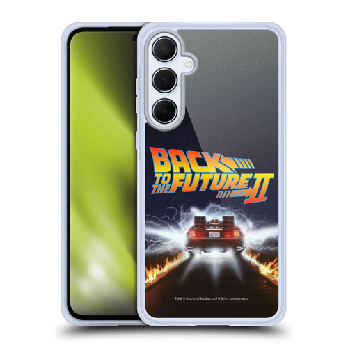 Back to the Future II Key Art Blast Soft Gel Case for Samsung Galaxy A55 5G