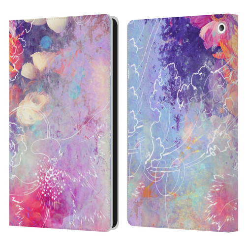 Aimee Stewart Assorted Designs Lily Leather Book Wallet Case Cover For Amazon Fire HD 8/Fire HD 8 Plus 2020