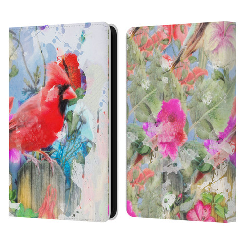 Aimee Stewart Assorted Designs Birds And Bloom Leather Book Wallet Case Cover For Amazon Kindle 11th Gen 6in 2022