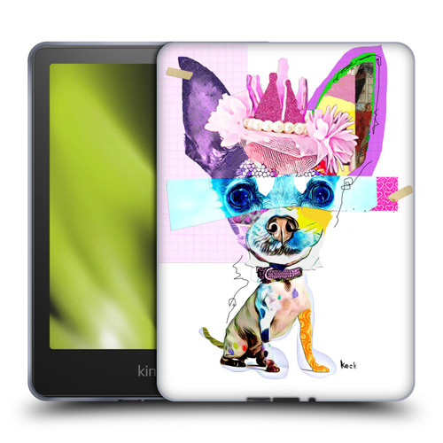 Michel Keck Animal Collage Chihuahua Soft Gel Case for Amazon Kindle Paperwhite 5 (2021)