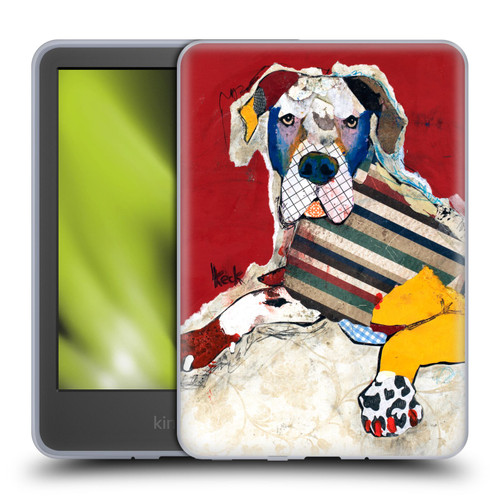 Michel Keck Dogs 2 Great Dane Soft Gel Case for Amazon Kindle 11th Gen 6in 2022