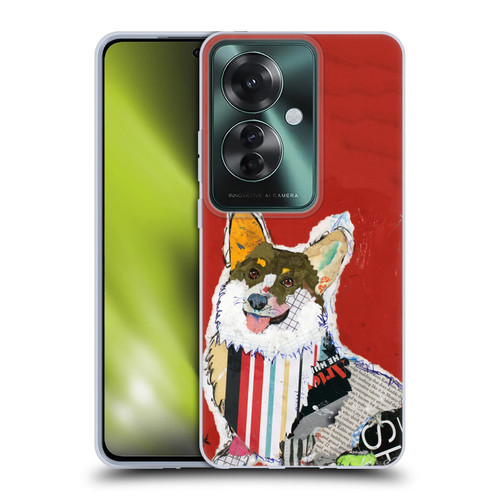 Michel Keck Dogs 2 Corgi Soft Gel Case for OPPO Reno11 F 5G / F25 Pro 5G