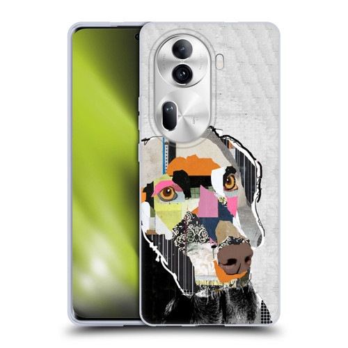 Michel Keck Dogs 2 Weimaraner Soft Gel Case for OPPO Reno11 Pro