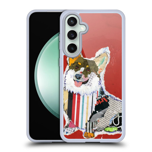 Michel Keck Dogs 2 Corgi Soft Gel Case for Samsung Galaxy S23 FE 5G