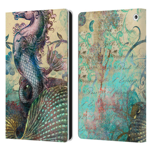 Aimee Stewart Fantasy The Seahorse Leather Book Wallet Case Cover For Amazon Fire HD 8/Fire HD 8 Plus 2020