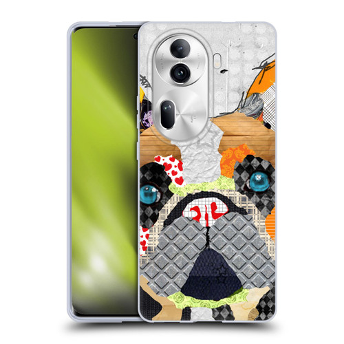 Michel Keck Dogs 3 French Bulldog Soft Gel Case for OPPO Reno11 Pro
