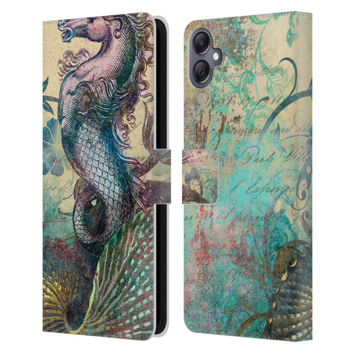 Aimee Stewart Fantasy The Seahorse Leather Book Wallet Case Cover For Samsung Galaxy A05