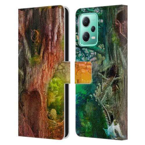 Aimee Stewart Fantasy Dream Tree Leather Book Wallet Case Cover For Xiaomi Redmi Note 12 5G