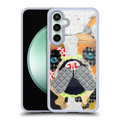 Michel Keck Dogs 3 French Bulldog Soft Gel Case for Samsung Galaxy S23 FE 5G