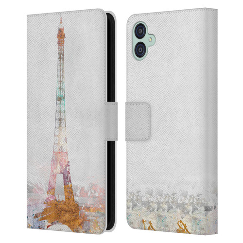 Aimee Stewart Landscapes Paris Color Splash Leather Book Wallet Case Cover For Samsung Galaxy M04 5G / A04e