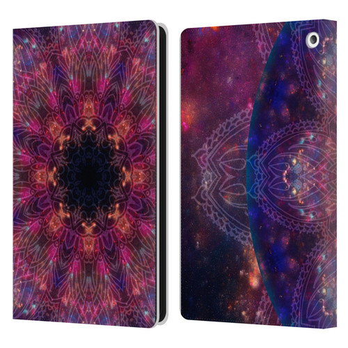 Aimee Stewart Mandala Galactic 2 Leather Book Wallet Case Cover For Amazon Fire HD 8/Fire HD 8 Plus 2020