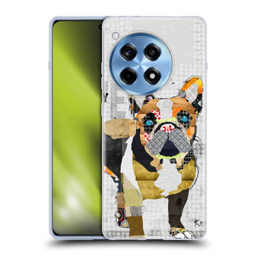Michel Keck Dogs 4 French Bulldog Soft Gel Case for OnePlus 12R