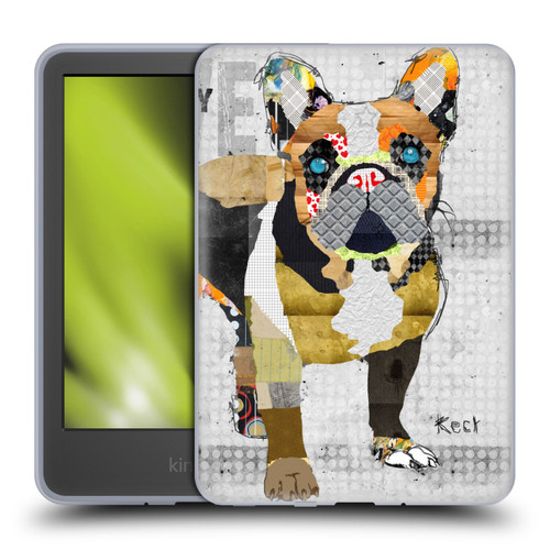 Michel Keck Dogs 4 French Bulldog Soft Gel Case for Amazon Kindle 11th Gen 6in 2022